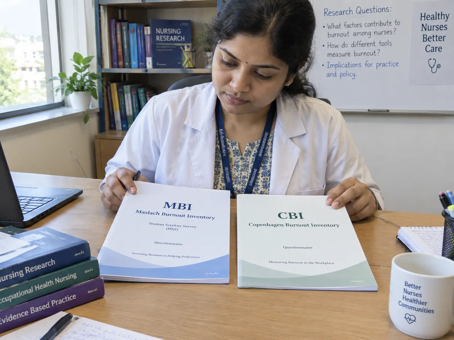 Maslach Burnout Inventory vs Copenhagen Burnout Inventory: Which Scale for an M.Sc Nursing Thesis on Burnout? (India, 2026)