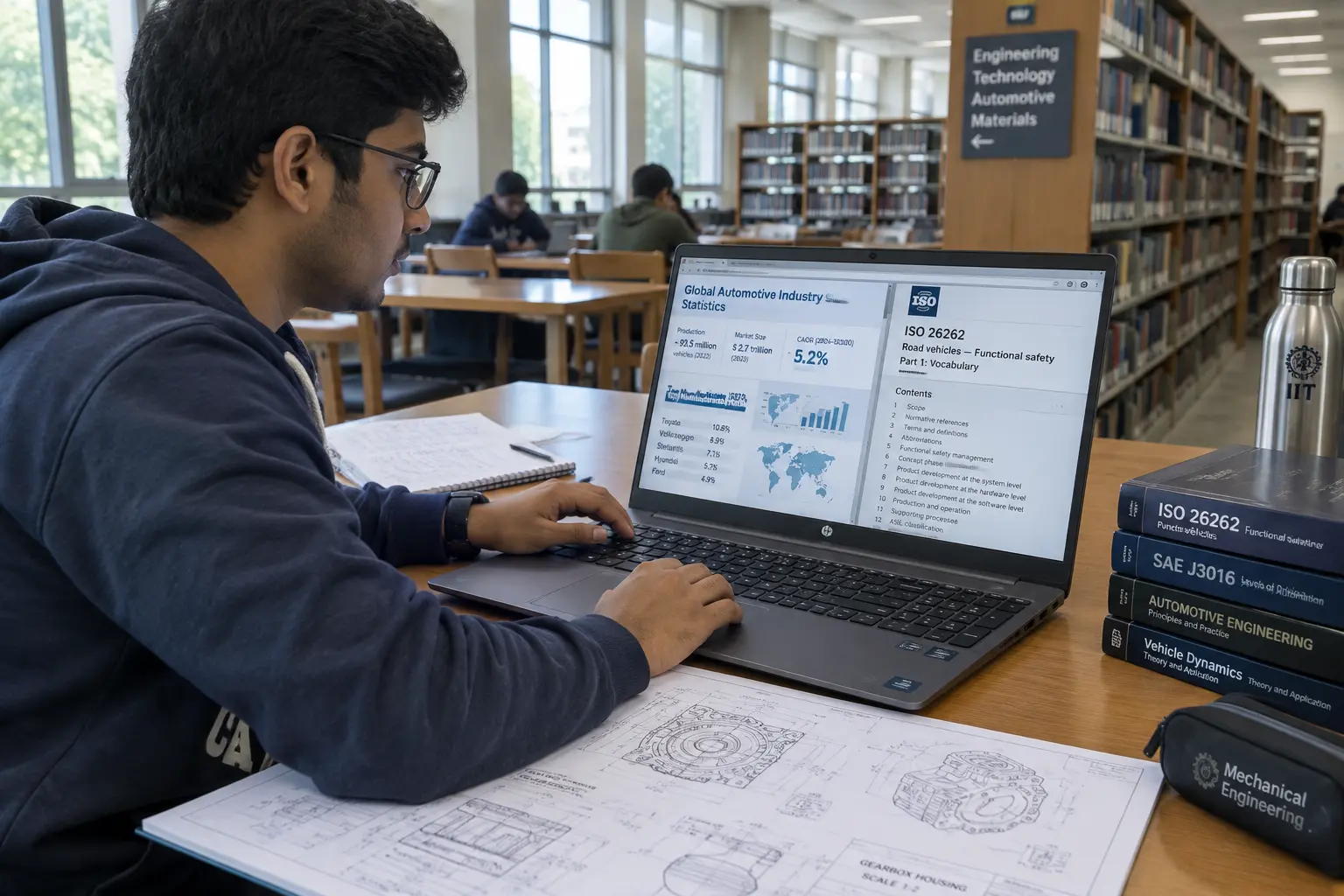 Where to Get Data for a Mechanical Engineering Dissertation in India (2026): ARAI, SIAM and BIS Standards Compared