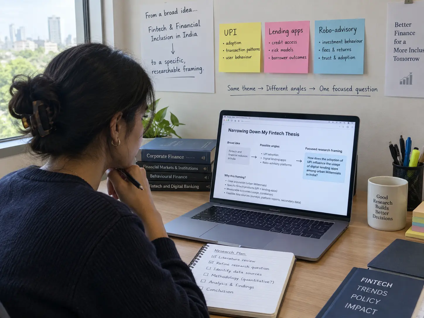 Want to Write Your Finance Dissertation on Fintech? A Complete Framing Plan (India, 2026)